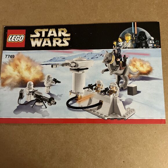 LEGO Star Wars 7749 Instruction Manual Replacement Booklet INSTRUCTIONS ONLY - Picture 1 of 2